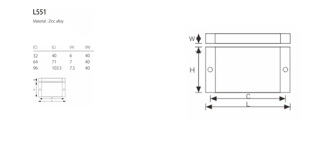 modern handle l551 3