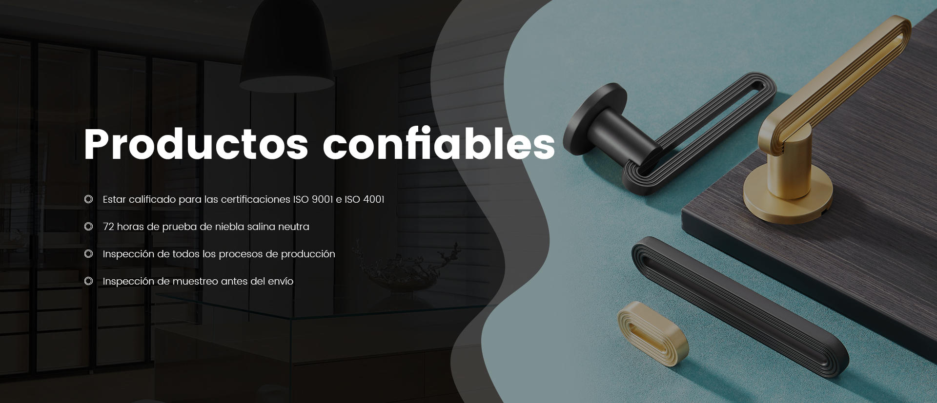 Los tiradores para gabinetes Laidi han pasado la certificación ISO 9001 e ISO 4001